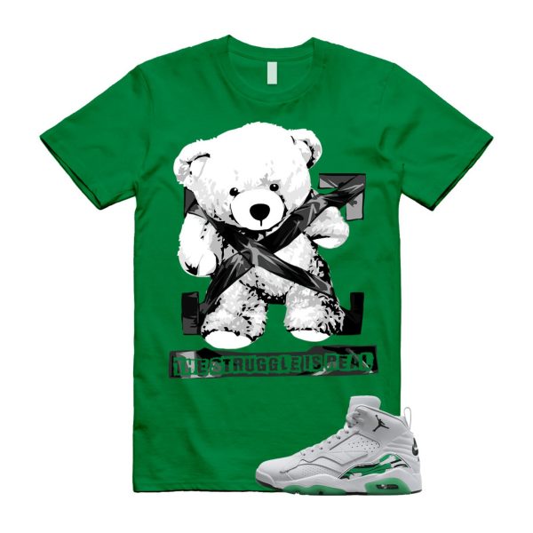 MVP Lucky Green Pure Platinum White Air 678 Black T Shirt Match STRUG Jezsport.com