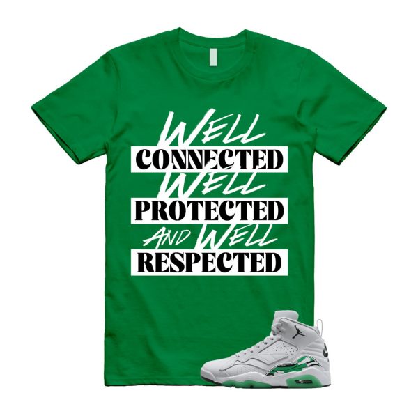 MVP Lucky Green Pure Platinum White Air 678 Black T Shirt Match WELL Jezsport.com