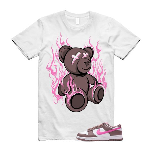 Dunk Smokey Mauve Playful Pink White Brown Low T Shirt Match LIT Jezsport.com