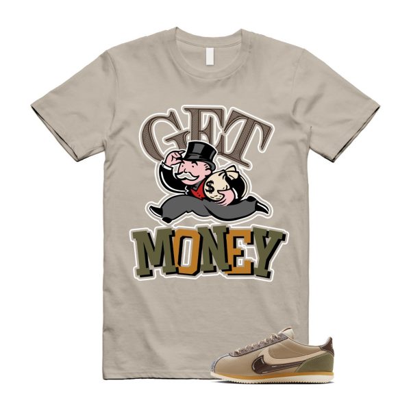 Cortez Voodoo Medium Olive White Light Khaki Earth Brown Tan T Shirt Match GM Jezsport.com