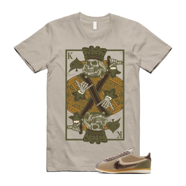 Cortez Voodoo Medium Olive White Light Khaki Earth Brown Tan T Shirt Match KC Jezsport.com