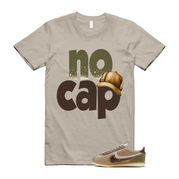 Cortez Voodoo Medium Olive White Light Khaki Earth Brown Tan T Shirt Match NO CAP Jezsport.com