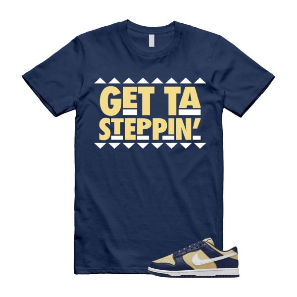 Dunk Midnight Navy Team Gold Next Nature Low White T Shirt Match GET Jezsport.com