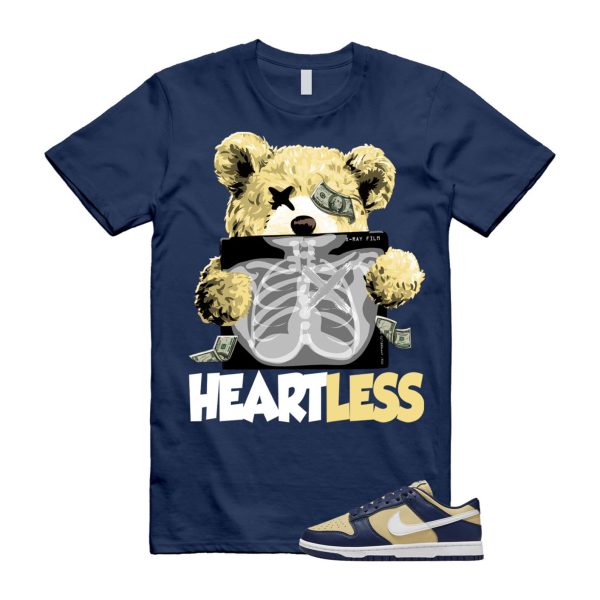 Dunk Midnight Navy Team Gold Next Nature Low White T Shirt Match HEART Jezsport.com