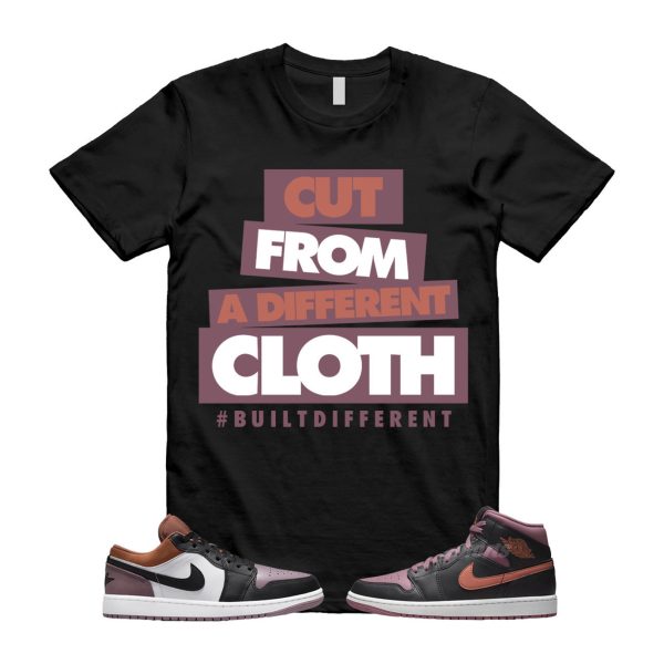 Sky J Mauve 1 Low SE Orange White Black T Shirt Match CLOTH Jezsport.com