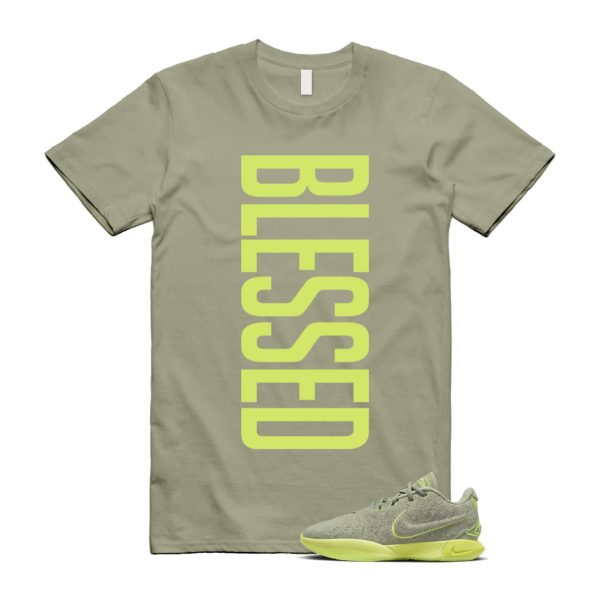 Algae 21 Lebron Oil Green Vapor Sanddrift Light Silver Metallic Pewter T Shirt Match VERTBLS ,FV2346-302 Jezsport.com