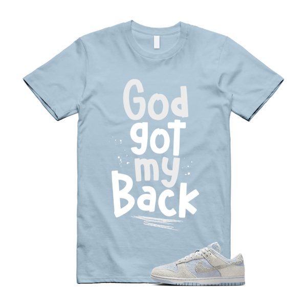 Dunk Armory Blue and Photon Dust Light Low Grey White T Shirt Match GOD Jezsport.com