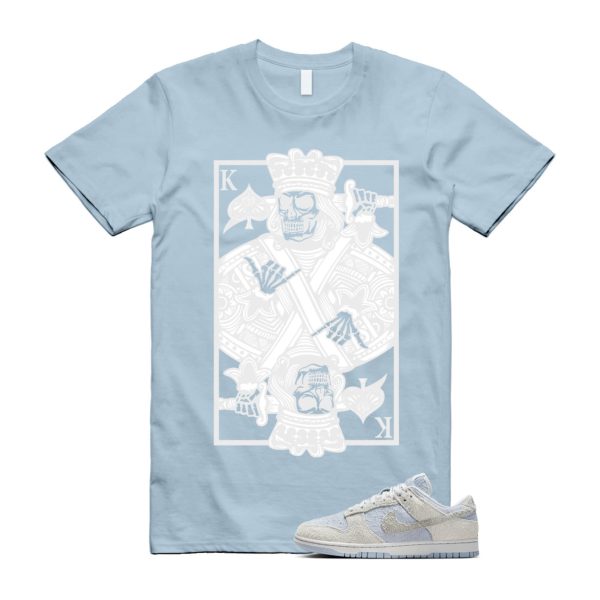 Dunk Armory Blue and Photon Dust Light Low Grey White T Shirt Match KC Jezsport.com