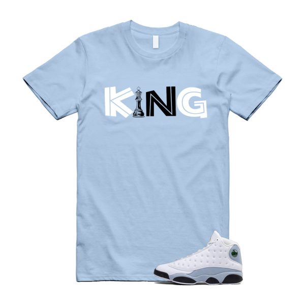 13 Blue Grey White Black Yellow Ochre Retro T Shirt Match KING Jezsport.com