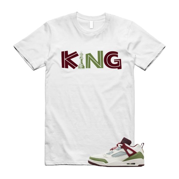 Spizike Chinese New Year Dragon Oil Green Dark Team Red Metallic Gold Grain Sail T Shirt Match KING Jezsport.com