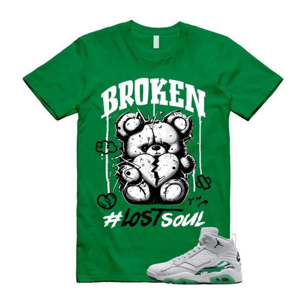 MVP Lucky Green Pure Platinum White Air 678 Black T Shirt Match BRLS Jezsport.com