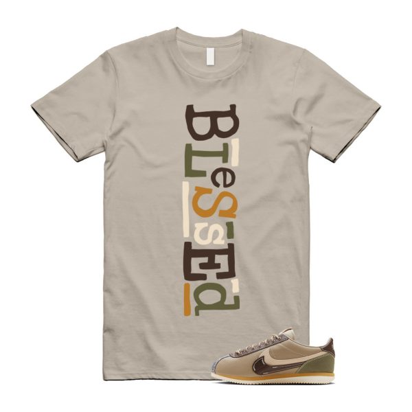 Cortez Voodoo Medium Olive White Light Khaki Earth Brown Tan T Shirt Match B2 Jezsport.com