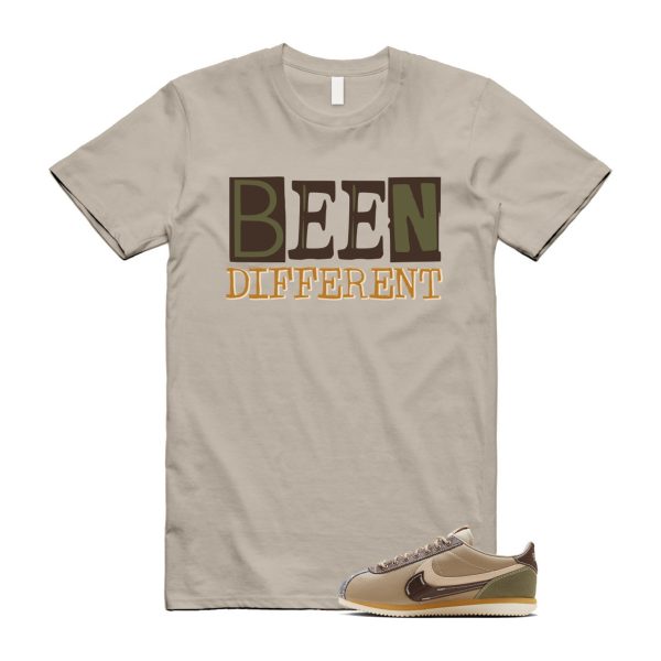 Cortez Voodoo Medium Olive White Light Khaki Earth Brown Tan T Shirt Match BEEN Jezsport.com