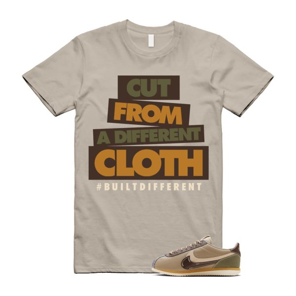 Cortez Voodoo Medium Olive White Light Khaki Earth Brown Tan T Shirt Match CLOTH Jezsport.com