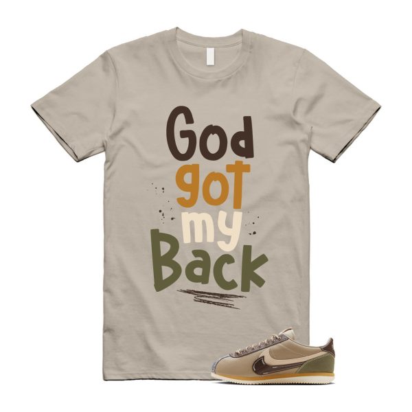 Cortez Voodoo Medium Olive White Light Khaki Earth Brown Tan T Shirt Match GOD Jezsport.com