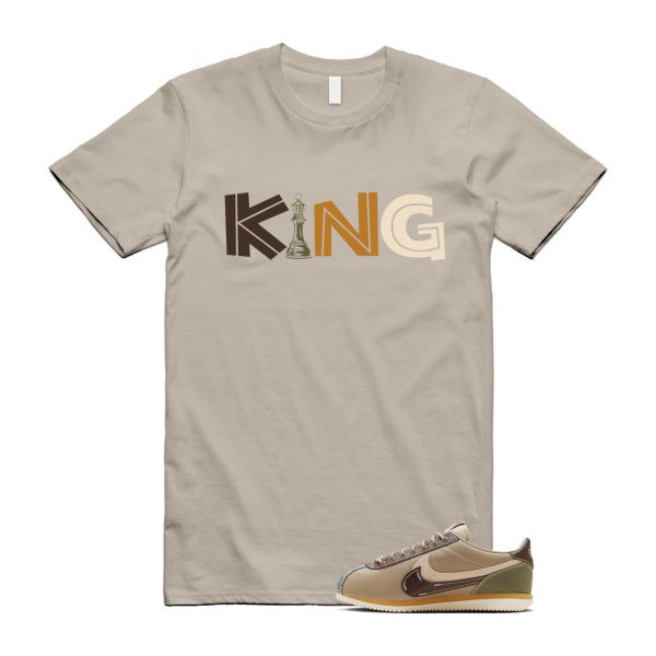 Cortez Voodoo Medium Olive White Light Khaki Earth Brown Tan T Shirt Match KING Jezsport.com