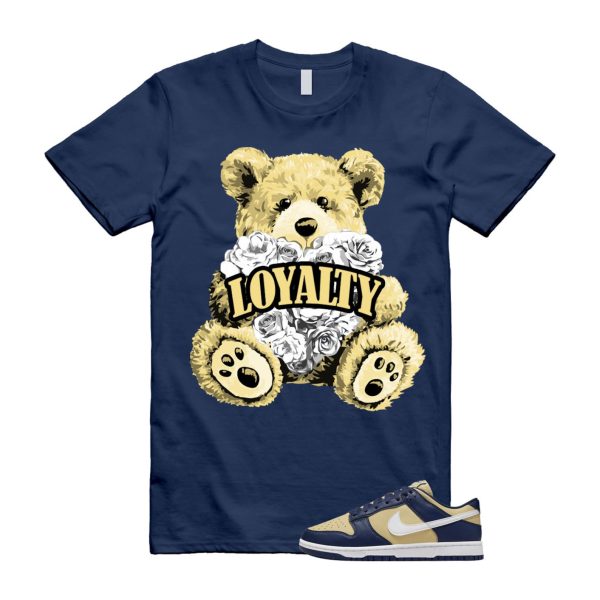 Dunk Midnight Navy Team Gold Next Nature Low White T Shirt Match LYLTY Jezsport.com