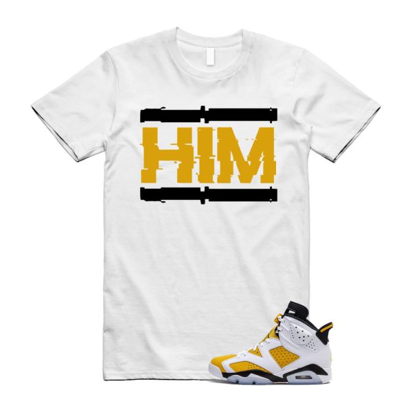 Yellow Ochre 6 Black White T Shirt Match HIM Jezsport.com