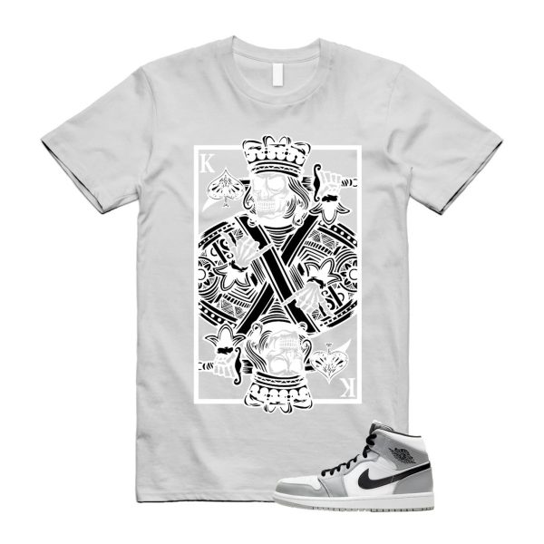 Light Smoke Grey 1 Mid Black White T Shirt Match KC Jezsport.com