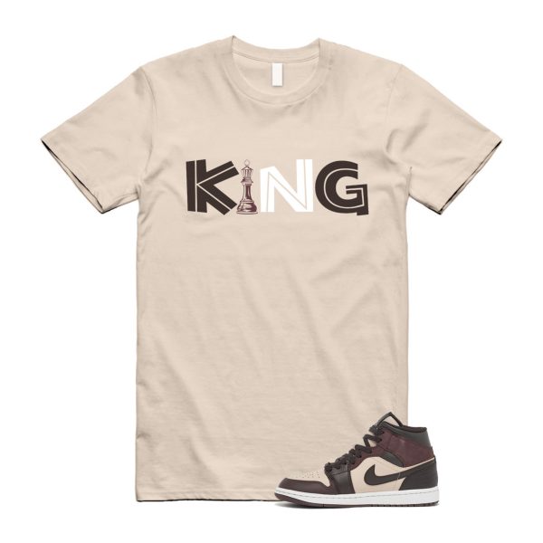 Paris YMCA 1 Velvet Brown Sanddrift Earth Metallic Gold Summit White Mid SE T Shirt Match KING Jezsport.com