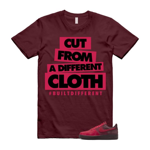 Air Force 1 Layers of Love University Red Burgundy Crush Gym Team Red Pacific Moss Low T Shirt Match CLOTH Jezsport.com