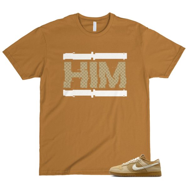 Dunk Waffle Wheat Coconut Milk Sesame Black Total Orange Low T Shirt Match HIM Jezsport.com