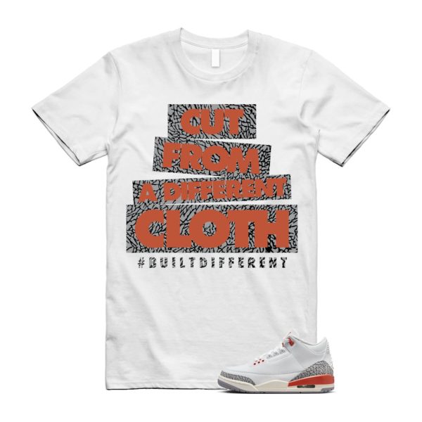 Georgia Peach 3 White Cosmic Clay Sail Cement Grey Anthracite T Shirt Match CLOTH Jezsport.com