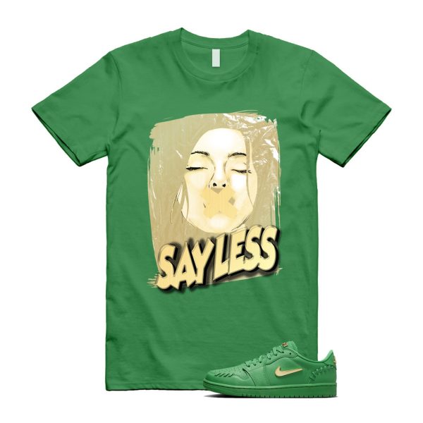 Lucky Green Method of Make 1 Metallic Gold Low T Shirt Match SL Jezsport.com