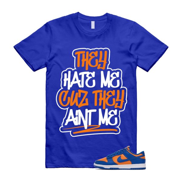 Dunk Knicks Team Royal Blue Orange Low Bright Ceramic T Shirt Match AINT ME Jezsport.com