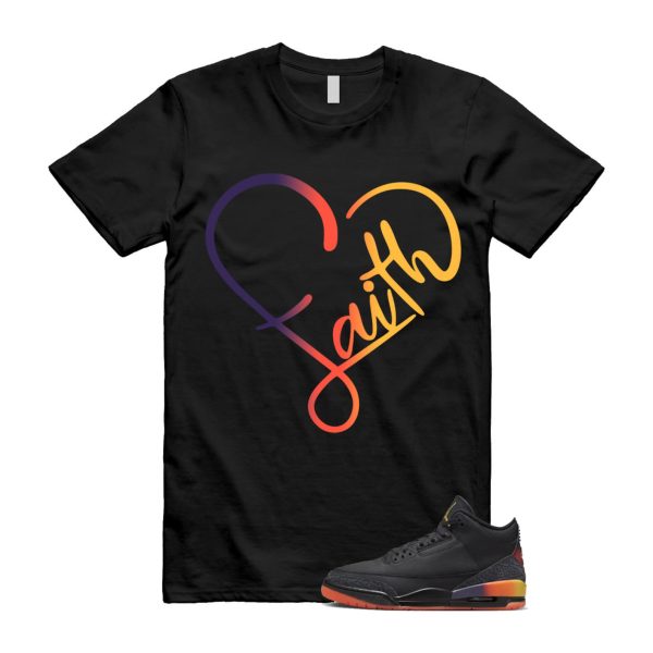 3 J Balvin Rio Black Solar Flare Total Crimson Abyss T Shirt Match FAITH Jezsport.com