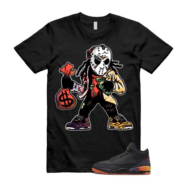 3 J Balvin Rio Black Solar Flare Total Crimson Abyss T Shirt Match JASON Jezsport.com