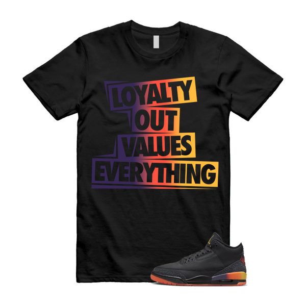 3 J Balvin Rio Black Solar Flare Total Crimson Abyss T Shirt Match LOVE Jezsport.com