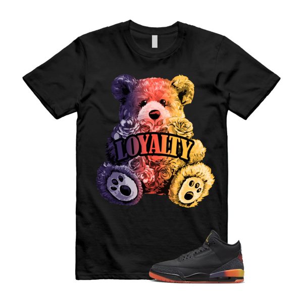 3 J Balvin Rio Black Solar Flare Total Crimson Abyss T Shirt Match LYLTY Jezsport.com