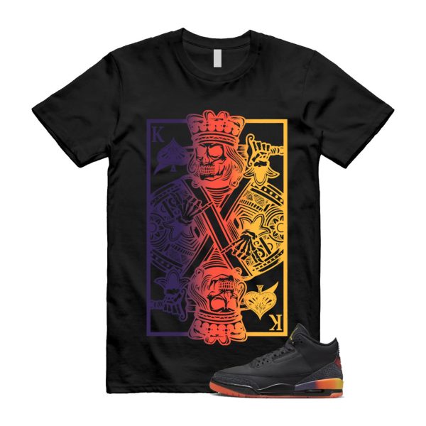 3 J Balvin Rio Black Solar Flare Total Crimson Abyss T Shirt Match KC Jezsport.com