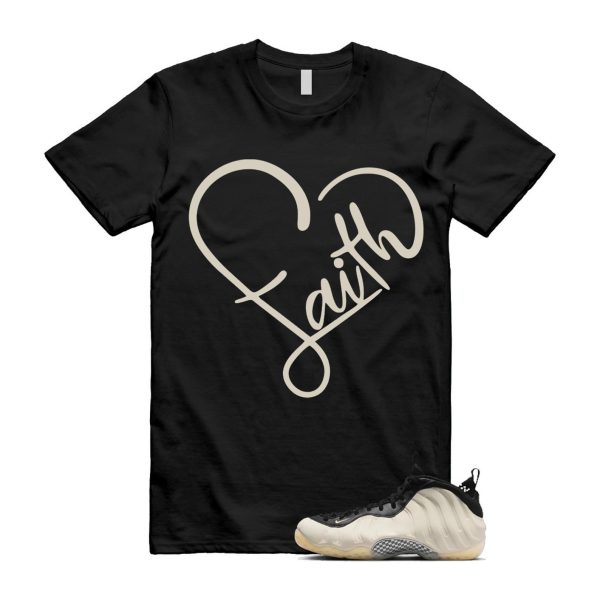 Foamposite Orewood Air One Light Brown Black Team Gold Chrome T Shirt Match FAITH Jezsport.com