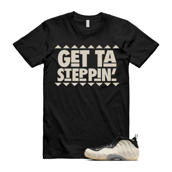 Foamposite Orewood Air One Light Brown Black Team Gold Chrome T Shirt Match GET Jezsport.com