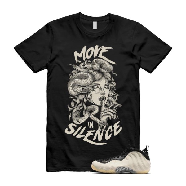 Foamposite Orewood Air One Light Brown Black Team Gold Chrome T Shirt Match MIS Jezsport.com