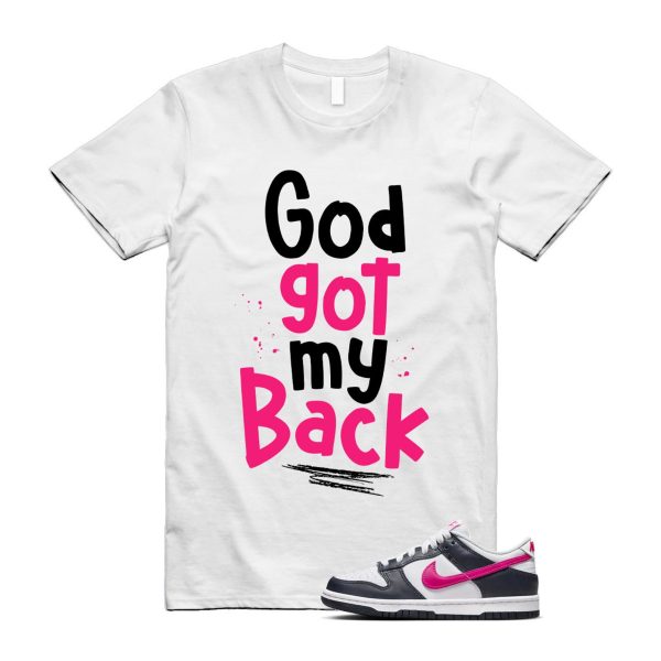 Dunk Obsidian Fierce Pink White Low GS T Shirt Match GOD Jezsport.com