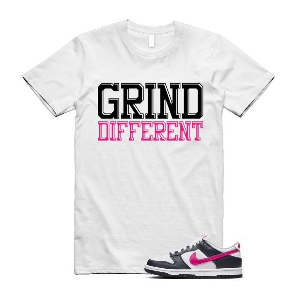 Dunk Obsidian Fierce Pink White Low GS T Shirt Match GRD Jezsport.com