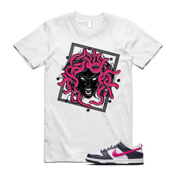 Dunk Obsidian Fierce Pink White Low GS T Shirt Match SHM Jezsport.com