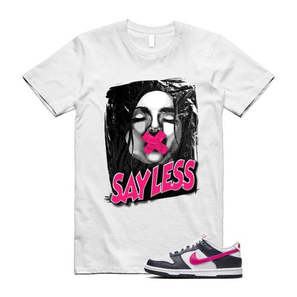 Dunk Obsidian Fierce Pink White Low GS T Shirt Match SL Jezsport.com