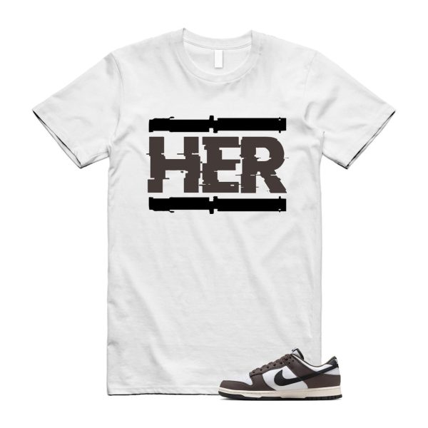 Dunk Baroque Brown White Sail Black Low T Shirt Match HER Jezsport.com