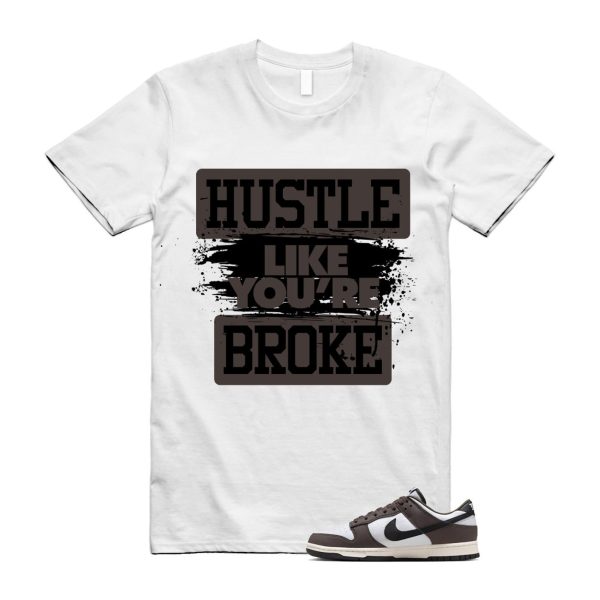 Dunk Baroque Brown White Sail Black Low T Shirt Match HLYB Jezsport.com