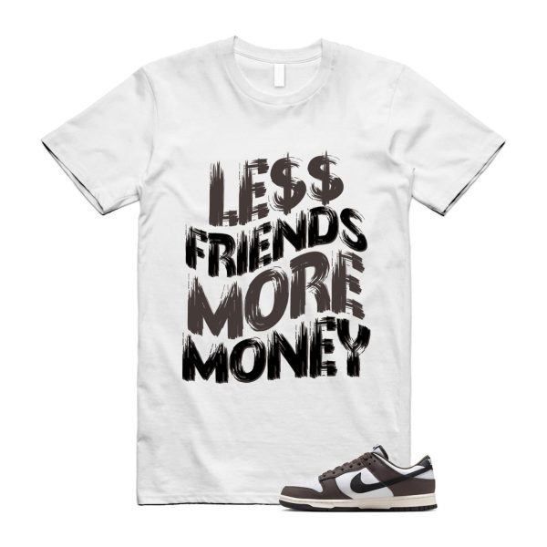 Dunk Baroque Brown White Sail Black Low T Shirt Match LF Jezsport.com