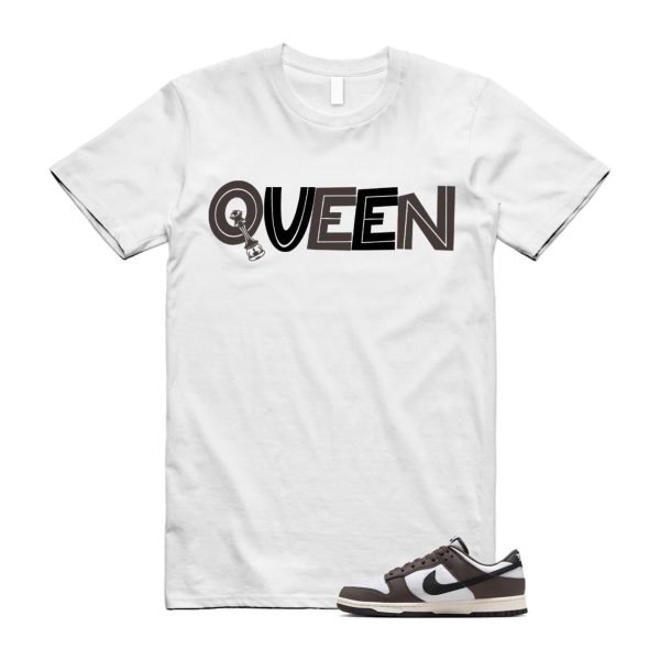 Dunk Baroque Brown White Sail Black Low T Shirt Match QUEEN Jezsport.com