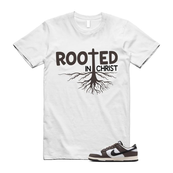 Dunk Baroque Brown White Sail Black Low T Shirt Match ROOTED Jezsport.com