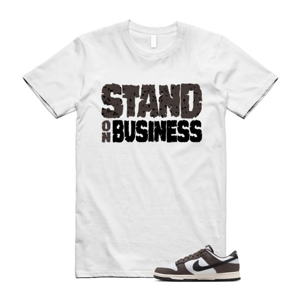 Dunk Baroque Brown White Sail Black Low T Shirt Match SOB Jezsport.com