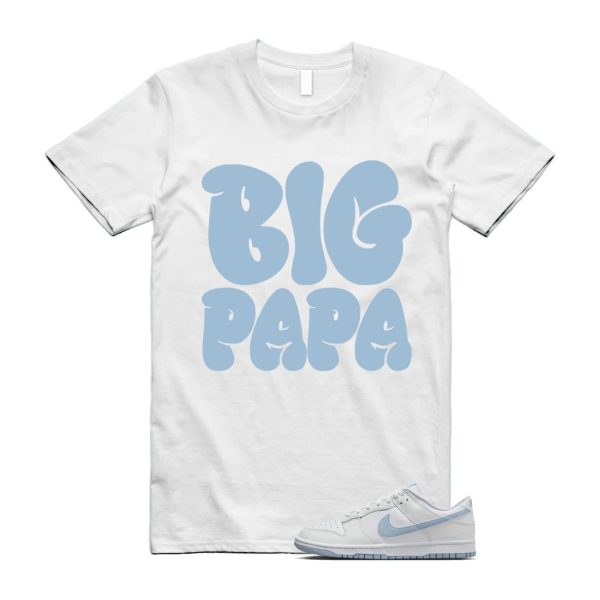 Dunk Light Armory Blue Summit White Low T Shirt Match PAPA Jezsport.com