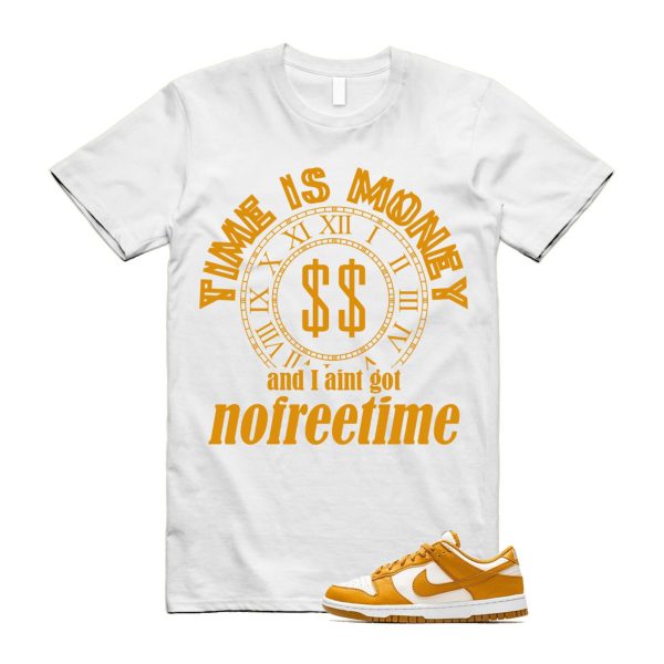 Dunk Gold Suede Phantom White Next Nature Low T Shirt Match FREE TIME Jezsport.com