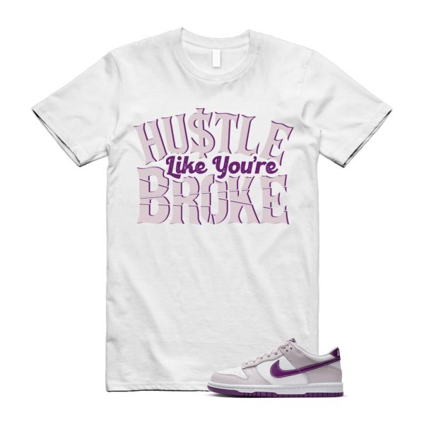 Dunk Platinum Violet Viotech White Low T Shirt Match BROKE Jezsport.com